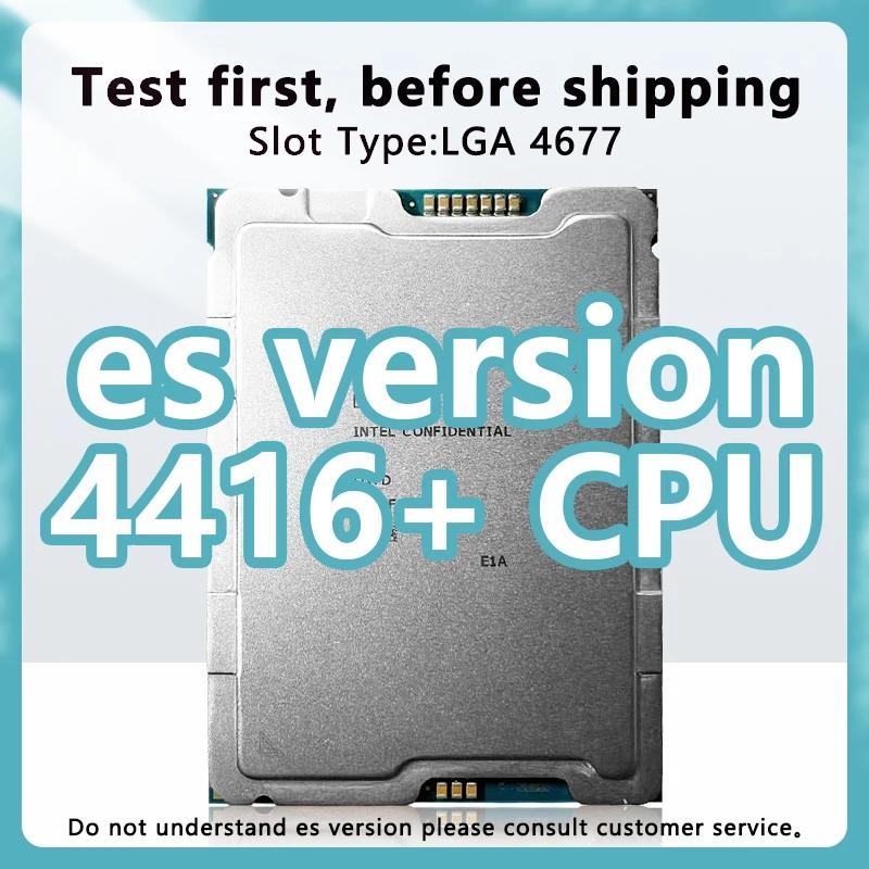  ǹ ޴ް ES  CPU, MS03-CE0  4416, 2.0GHz, 37.5MB, 165W, 20 ھ, 40  μ, LGA4677